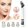 Electric facial cleaner comedone extractor tool kit nose pore suction blackhead remover vacuum with hot compress